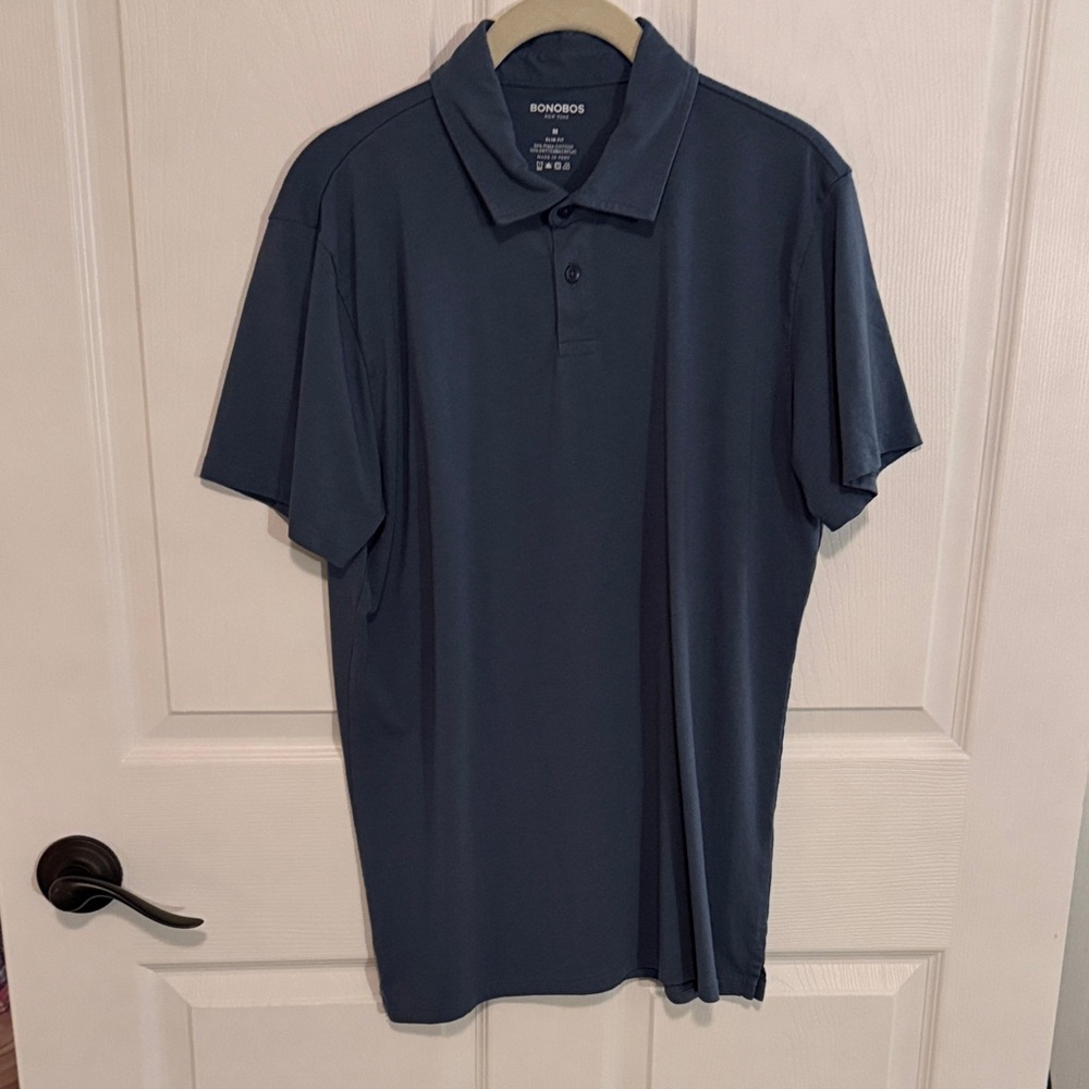 Bonobos Men's Dark Blue Polo Shirt